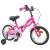 Bicicletă pentru Copii 12 Inci pentru 2-4 ani Roz închis GartenMobel Dekor