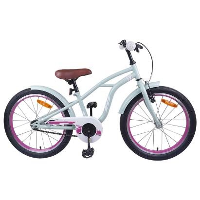 Bicicletă pentru Copii 22 Inci pentru 7-12 ani Verde deschis GartenMobel Dekor