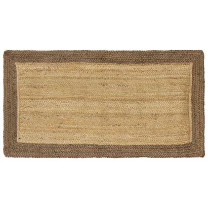 Covoare de zonă Gri 60 x 110 cm Iută GartenMobel Dekor