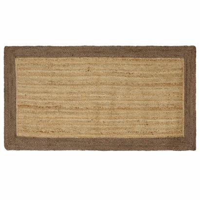 Covoare de zonă Gri 100 x 200 cm Iută GartenMobel Dekor