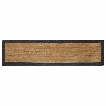Covoare de zonă Gri închis 60 x 300 cm Iută GartenMobel Dekor