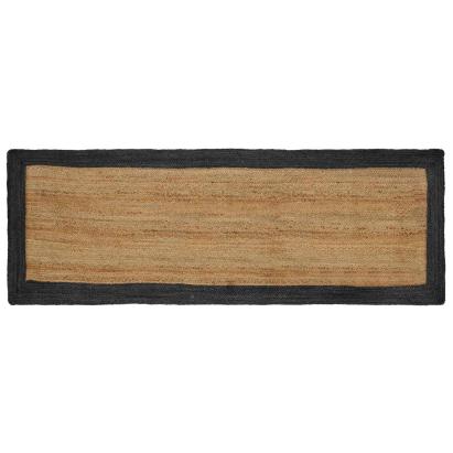 Covoare de zonă Gri închis 80 x 200 cm Iută GartenMobel Dekor