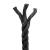 Frânghie din Jute 8 Negru 100% jute Tossa GartenMobel Dekor