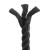 Frânghie din Jute 12 Negru 100% jute Tossa GartenMobel Dekor
