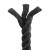 Frânghie din Jute 14 Negru 100% jute Tossa GartenMobel Dekor