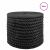 Frânghie din Jute 20 Negru 100% jute Tossa GartenMobel Dekor