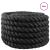 Frânghie din Jute 50 Negru 100% jute Tossa GartenMobel Dekor