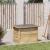 Cutie de depozitare cu depozitare natural 80 x 44,5 x 57,5 cm GartenMobel Dekor