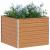 Strat înălțat de grădină Maro deschis 100 x 100 x 77 cm GartenMobel Dekor