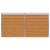 Strat înălțat de grădină Maro deschis 160 x 40 x 77 cm GartenMobel Dekor