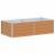 Strat înălțat de grădină Maro deschis 160 x 80 x 45 cm GartenMobel Dekor