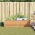 Strat înălțat de grădină Maro deschis 160 x 80 x 45 cm GartenMobel Dekor