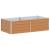 Strat înălțat de grădină Maro deschis 160 x 80 x 45 cm GartenMobel Dekor