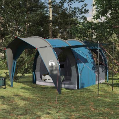 Cort tunel albastru 382 x 262 x 214 cm GartenMobel Dekor