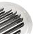 Capace de ventilație pentru aer 4 pcs Argintiu 150 mm GartenMobel Dekor