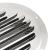 Capace de ventilație pentru aer 4 pcs Argintiu 200 mm GartenMobel Dekor