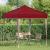 Cort de Petrecere Pop-up Burgundy 195 x 195 x 245 cm GartenMobel Dekor