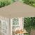 Cort de Petrecere Pop-up Crem 195 x 195 x 245 cm GartenMobel Dekor