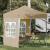 Cort de Petrecere Pop-up Crem 195 x 195 x 245 cm GartenMobel Dekor