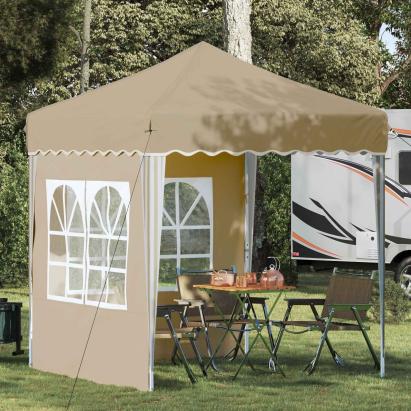 Cort de Petrecere Pop-up Crem 195 x 195 x 245 cm GartenMobel Dekor