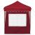 Cort de Petrecere Pop-up Burgundy 195 x 195 x 245 cm GartenMobel Dekor