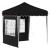 Cort de Petrecere Pop-up Negru 195 x 195 x 245 cm GartenMobel Dekor