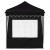 Cort de Petrecere Pop-up Negru 195 x 195 x 245 cm GartenMobel Dekor