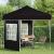 Cort de Petrecere Pop-up Negru 195 x 195 x 245 cm GartenMobel Dekor