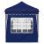 Cort de Petrecere Pop-up albastru 195 x 195 x 245 cm GartenMobel Dekor