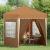 Cort de Petrecere Pop-up Bej 195 x 195 x 245 cm Material Oxford GartenMobel Dekor