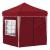 Cort de Petrecere Pop-up Burgundy 195 x 195 x 245 cm GartenMobel Dekor