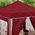 Cort de Petrecere Pop-up Burgundy 195 x 195 x 245 cm GartenMobel Dekor