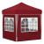 Cort de Petrecere Pop-up Burgundy 195 x 195 x 245 cm GartenMobel Dekor