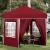 Cort de Petrecere Pop-up Burgundy 195 x 195 x 245 cm GartenMobel Dekor