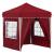 Cort de Petrecere Pop-up Burgundy 195 x 195 x 245 cm GartenMobel Dekor