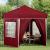 Cort de Petrecere Pop-up Burgundy 195 x 195 x 245 cm GartenMobel Dekor