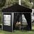Cort de Petrecere Pop-up Negru 195 x 195 x 245 cm GartenMobel Dekor