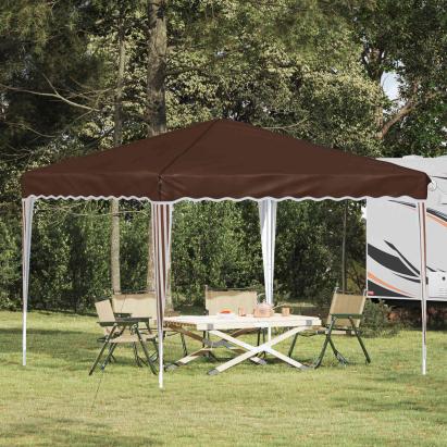 Cort de Petrecere Pop-up Maro 288 x 288 x 245 cm GartenMobel Dekor