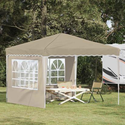 Cort de Petrecere Pop-up Crem 288 x 288 x 245 cm GartenMobel Dekor