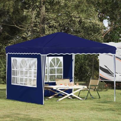 Cort de Petrecere Pop-up albastru 288 x 288 x 245 cm GartenMobel Dekor