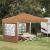 Cort de Petrecere Pop-up Bej 288 x 288 x 245 cm Material Oxford GartenMobel Dekor