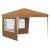 Cort de Petrecere Pop-up Bej 288 x 288 x 245 cm Material Oxford GartenMobel Dekor