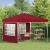 Cort de Petrecere Pop-up Burgundy 288 x 288 x 245 cm GartenMobel Dekor