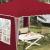 Cort de Petrecere Pop-up Burgundy 288 x 288 x 245 cm GartenMobel Dekor