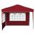 Cort de Petrecere Pop-up Burgundy 288 x 288 x 245 cm GartenMobel Dekor