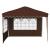 Cort de Petrecere Pop-up Maro 288 x 288 x 245 cm GartenMobel Dekor