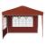 Cort de Petrecere Pop-up Terracota 288 x 288 x 245 cm GartenMobel Dekor