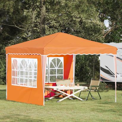 Cort de Petrecere Pop-up Portocaliu 288 x 288 x 245 cm GartenMobel Dekor