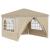 Cort de Petrecere Pop-up Crem 288 x 288 x 245 cm GartenMobel Dekor