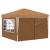 Cort de Petrecere Pop-up Bej 288 x 288 x 245 cm Material Oxford GartenMobel Dekor